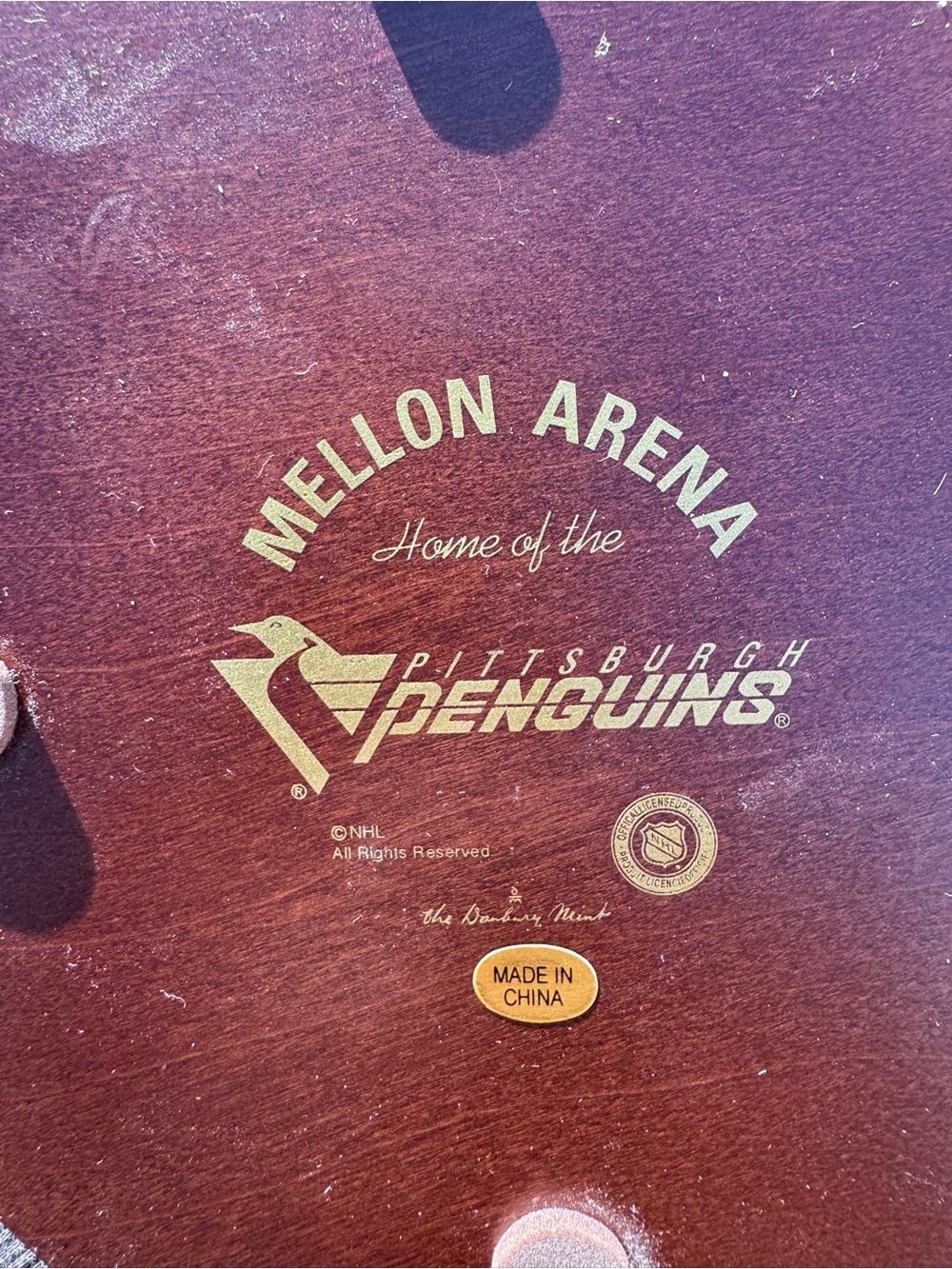 Pittsburgh’s Mellon (Civic) Arena. Danbury Mint Collector Series. Excellent - Picture 2 of 5